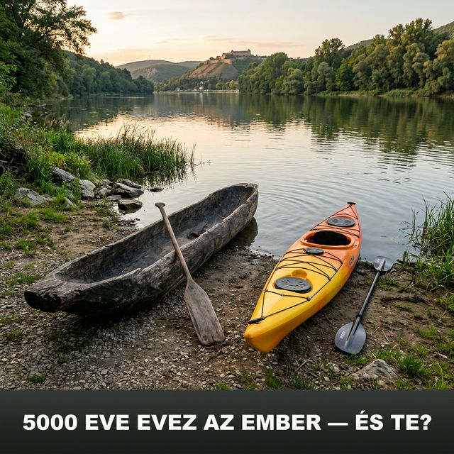 A kajakozás 5000 éves története — Hogyan fejlődött az evezés?
