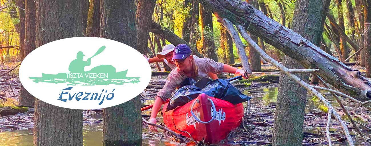 Ártéri szemétszedő vízitúra