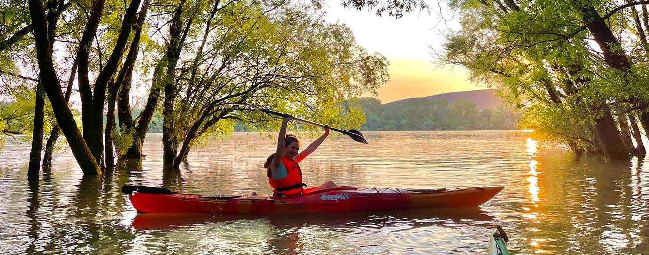 naplementés kajak kenu kedvcsináló túra