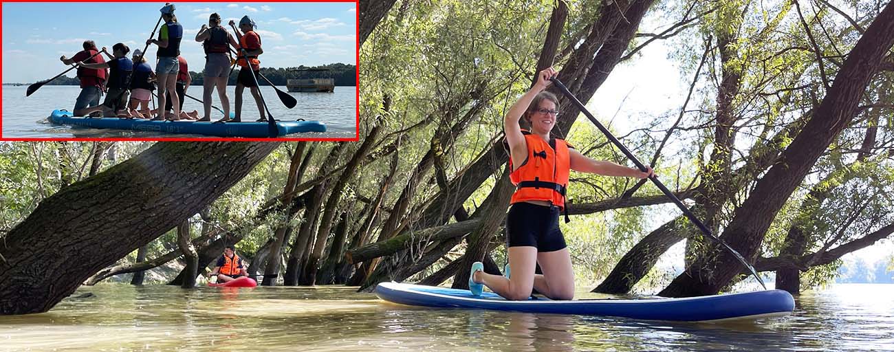 mega ártéri galériaerdős sup kaland