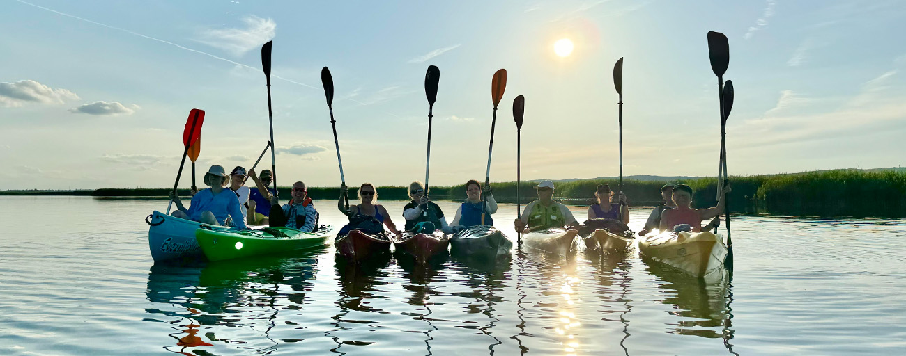 velencei tó kajak kenu túra